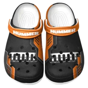 Hummer Crocs Shoes, Clogs Men Women, Gift For Hummer Fan CAR185031525232 - Orange