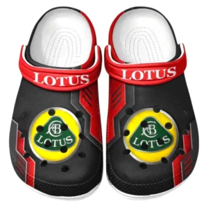 Lotus Crocs Shoes, Clogs Men Women, Gift For Lotus Fan CAR185031525261 - Red