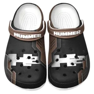 Hummer H2 Crocs Shoes, Clogs Men Women, Gift For Hummer H2 Fan CAR185031525262 - Brown