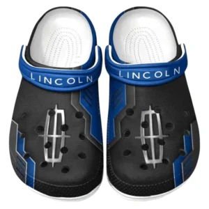 Lincoln Crocs Shoes, Clogs Men Women, Gift For Lincoln Fan CAR185031525264 - Blue