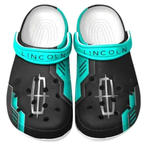 Lincoln Crocs Shoes, Clogs Men Women, Gift For Lincoln Fan CAR185031525264 - Cyan