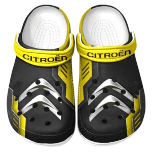 Citroen Crocs Shoes, Clogs Men Women, Gift For Citroen Fan CAR185031525266 - Yellow