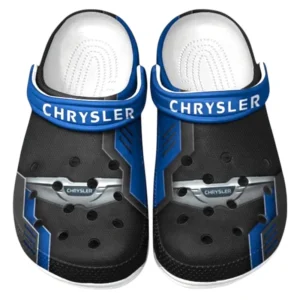 Chrysler Crocs Shoes, Clogs Men Women, Gift For Chrysler Fan CAR185031525271 - Blue