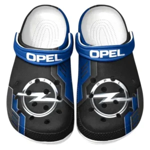 Opel Crocs Shoes, Clogs Men Women, Gift For Opel Fan CAR185031525272 - Blue