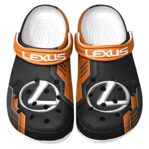 Lexus Crocs Shoes, Clogs Men Women, Gift For Lexus Fan CAR185031525275 - Orange