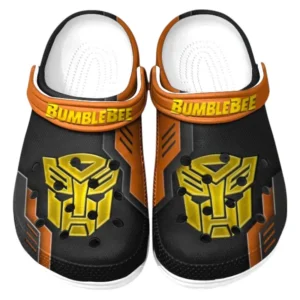 Bumblebee Crocs Shoes, Clogs Men Women, Gift For Bumblebee Fan CAR185031525283 - Orange