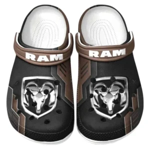 Ram truck Crocs Shoes, Clogs Men Women, Gift For Ram truck Fan CAR185031525288 - Brown