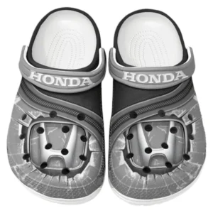 Honda Crocs Clogs Men Women, Gift For Honda Fan CAR188032025113 - Gray