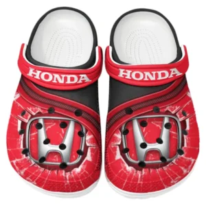 Honda Crocs Clogs Men Women, Gift For Honda Fan CAR188032025113 - Red