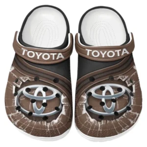Toyota Crocs Clogs Men Women, Gift For Toyota Fan CAR188032025118 - Brown