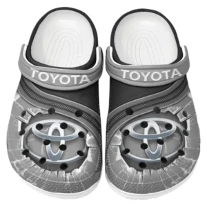 Toyota Crocs Clogs Men Women, Gift For Toyota Fan CAR188032025118 - Gray