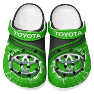 Toyota Crocs Clogs Men Women, Gift For Toyota Fan CAR188032025118 - Green