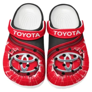 Toyota Crocs Clogs Men Women, Gift For Toyota Fan CAR188032025118 - Red
