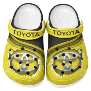 Toyota Crocs Clogs Men Women, Gift For Toyota Fan CAR188032025118 - Yellow