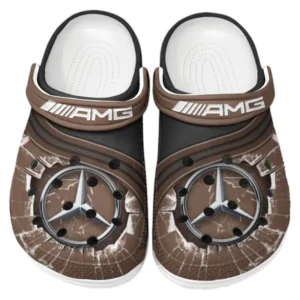 AMG Crocs Clogs Men Women, Gift For AMG Fan CAR188032025121 - Brown