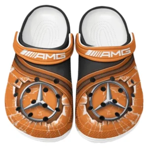 AMG Crocs Clogs Men Women, Gift For AMG Fan CAR188032025121 - Orange