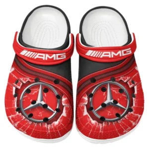 AMG Crocs Clogs Men Women, Gift For AMG Fan CAR188032025121 - Red