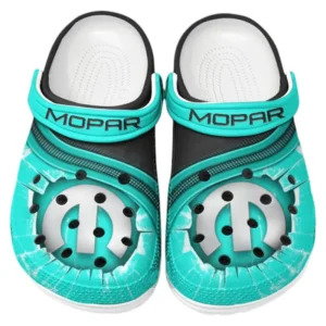 Mopar Crocs Clogs Men Women, Gift For Mopar Fan CAR188032025123 - Cyan