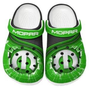 Mopar Crocs Clogs Men Women, Gift For Mopar Fan CAR188032025123 - Green