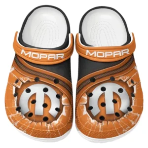 Mopar Crocs Clogs Men Women, Gift For Mopar Fan CAR188032025123 - Orange