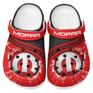 Mopar Crocs Clogs Men Women, Gift For Mopar Fan CAR188032025123 - Red