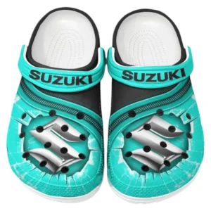 Suzuki Crocs Clogs Men Women, Gift For Suzuki Fan CAR188032025125 - Cyan