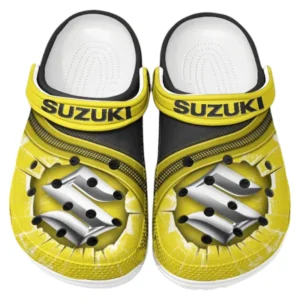 Suzuki Crocs Clogs Men Women, Gift For Suzuki Fan CAR188032025125 - Yellow