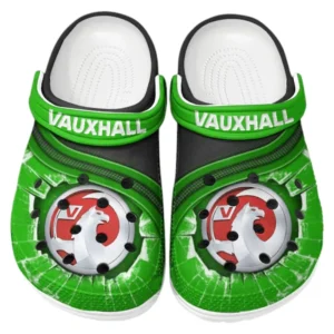 Vauxhall Crocs Clogs Men Women, Gift For Vauxhall Fan CAR188032025126 - Green