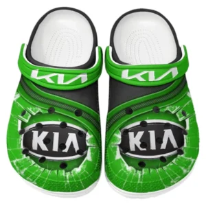 Kia Crocs Clogs Men Women, Gift For Kia Fan CAR188032025127 - Green
