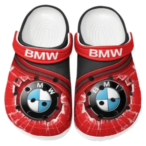 BMW Crocs Clogs Men Women, Gift For BMW Fan CAR188032025145 - Red