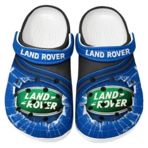 Land Rover Crocs Clogs Men Women, Gift For Land Rover Fan CAR188032025148 - Blue