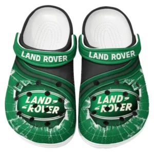 Land Rover Crocs Clogs Men Women, Gift For Land Rover Fan CAR188032025148 - Green