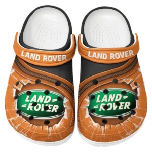 Land Rover Crocs Clogs Men Women, Gift For Land Rover Fan CAR188032025148 - Orange
