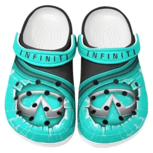 Infiniti Crocs Clogs Men Women, Gift For Infiniti Fan CAR188032025152 - Cyan