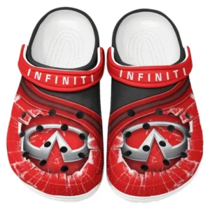 Infiniti Crocs Clogs Men Women, Gift For Infiniti Fan CAR188032025152 - Red