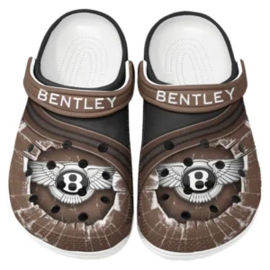 Bentley Crocs Clogs Men Women, Gift For Bentley Fan CAR188032025153 - Brown