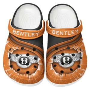 Bentley Crocs Clogs Men Women, Gift For Bentley Fan CAR188032025153 - Orange