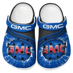 GMC Crocs Clogs Men Women, Gift For GMC Fan CAR188032025154 - Blue