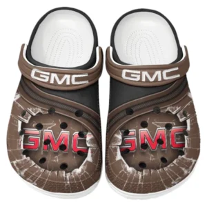GMC Crocs Clogs Men Women, Gift For GMC Fan CAR188032025154 - Brown