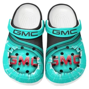 GMC Crocs Clogs Men Women, Gift For GMC Fan CAR188032025154 - Cyan