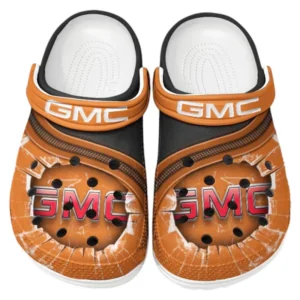 GMC Crocs Clogs Men Women, Gift For GMC Fan CAR188032025154 - Orange