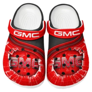 GMC Crocs Clogs Men Women, Gift For GMC Fan CAR188032025154 - Red