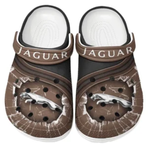 Jaguar Crocs Clogs Men Women, Gift For Jaguar Fan CAR188032025168 - Brown