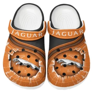 Jaguar Crocs Clogs Men Women, Gift For Jaguar Fan CAR188032025168 - Orange