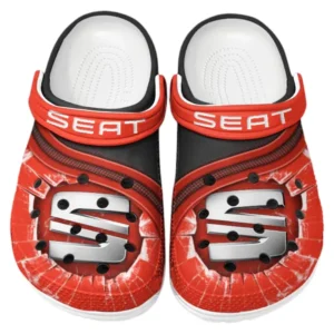 Seat Crocs Clogs Men Women, Gift For Seat Fan CAR188032025186 - Red