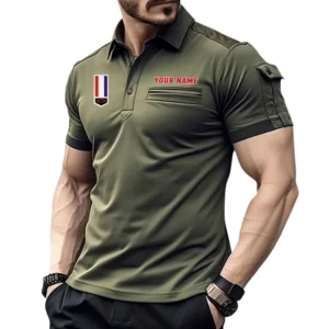 Chevrolet Camaro Pocket Polo Shirt, All Over Print Shirt For Chevrolet Camaro Fan CAR445060325016 - Green