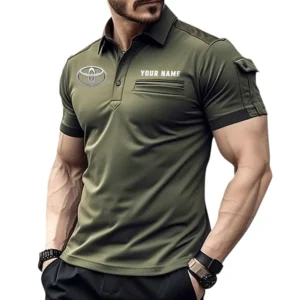 Toyota Pocket Polo Shirt, All Over Print Shirt For Toyota Fan CAR445060325021 - Green