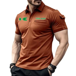 Kawasaki Pocket Polo Shirt, All Over Print Shirt For Kawasaki Fan CAR445060325057 - Orange