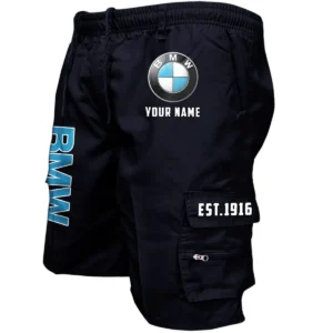 BMW Car Workwear Casual Shorts, Pants For BMW Car Fan CAR455060425229 - Black