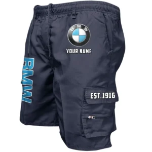 BMW Car Workwear Casual Shorts, Pants For BMW Car Fan CAR455060425229 - Navy